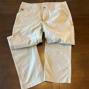 Kuhl Silencer Pants, 32x32, light weight flex hiking pants. Tan.